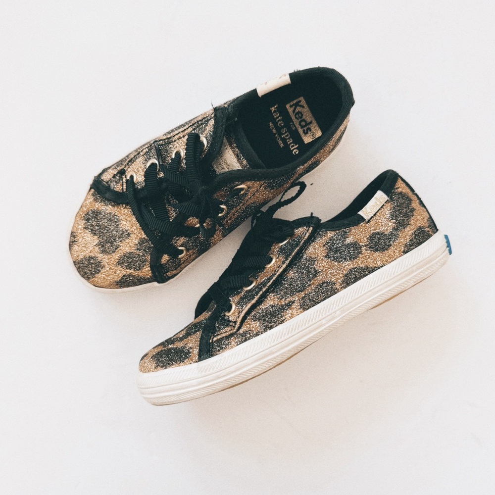 KEDS X KATE SPADE > Kickstart Glitter Sneakers